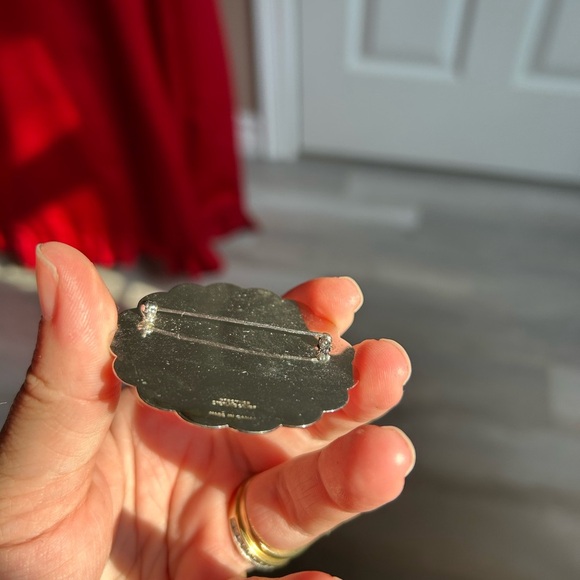 Forstner STERLING Silver Floral Brooch 1970 🤠 - Picture 6 of 7